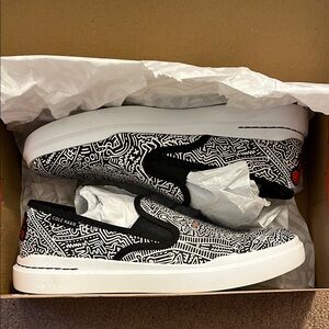 Like New Cole Haan x Keith Haring Slip On Shoes